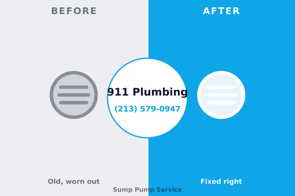 Before and after: plumbing repair South Cleveland, TN